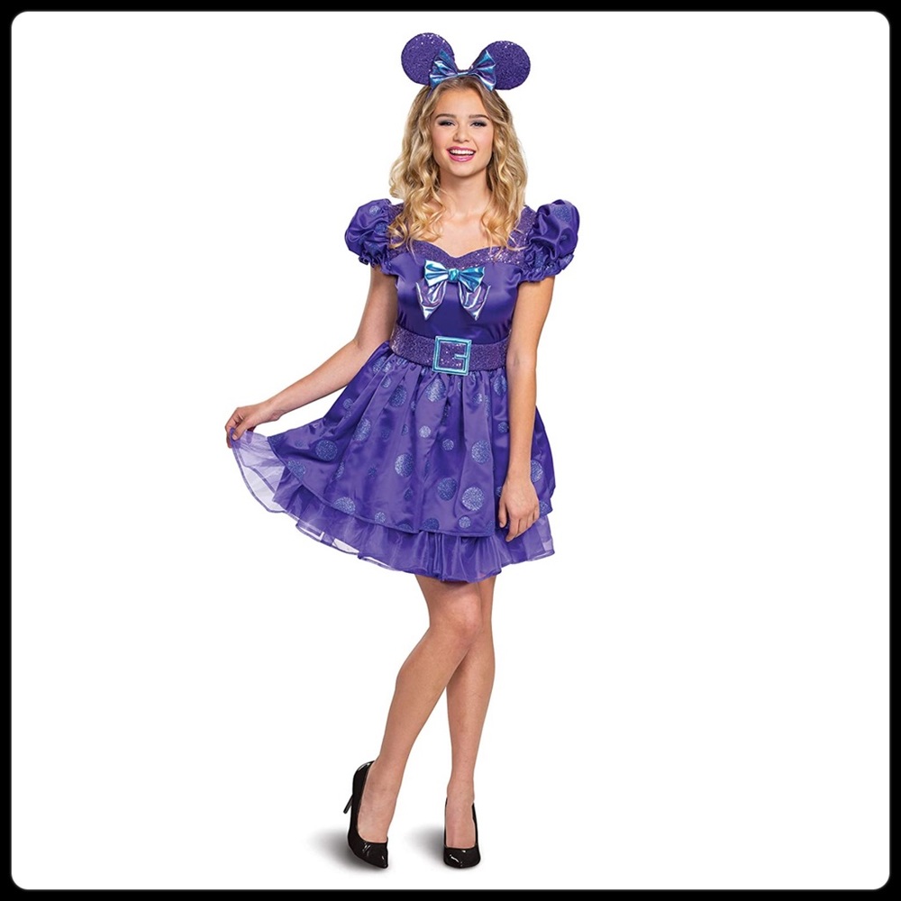 💜 Iridescent Purple Minnie Costume